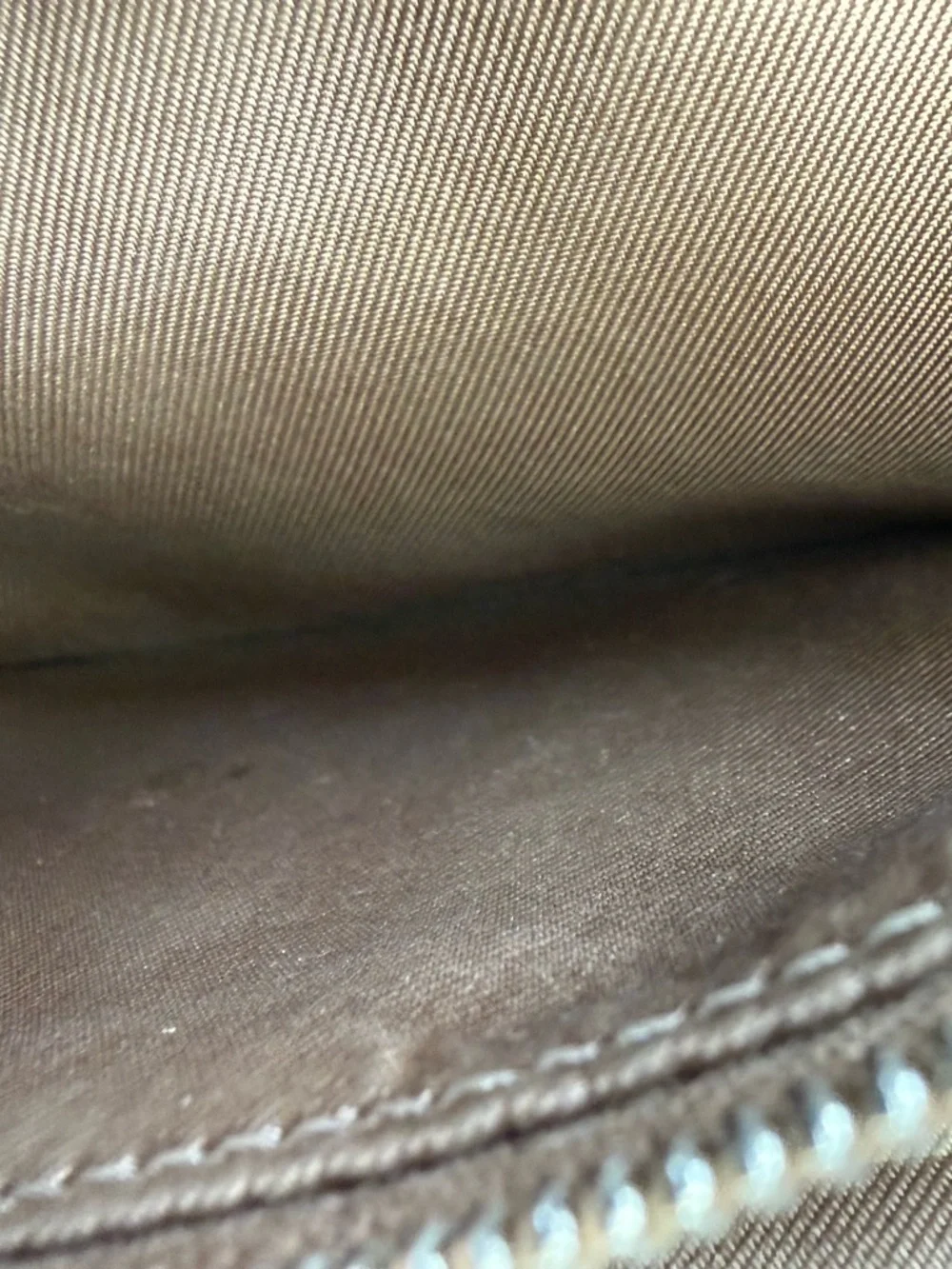 HERMES Blue Leather Zip Wallet Clutch - Picture 9 of 13